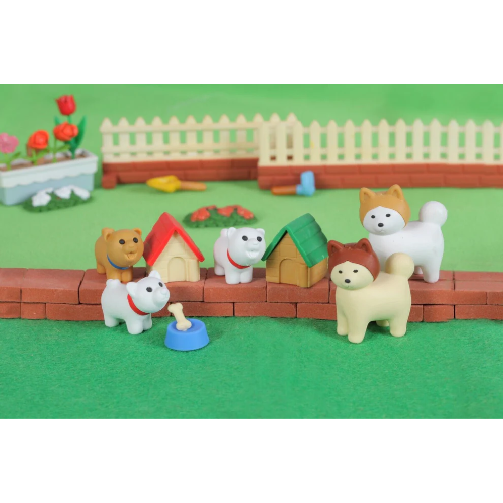 Iwako Japanese Puzzle Eraser - Puppy Dogs