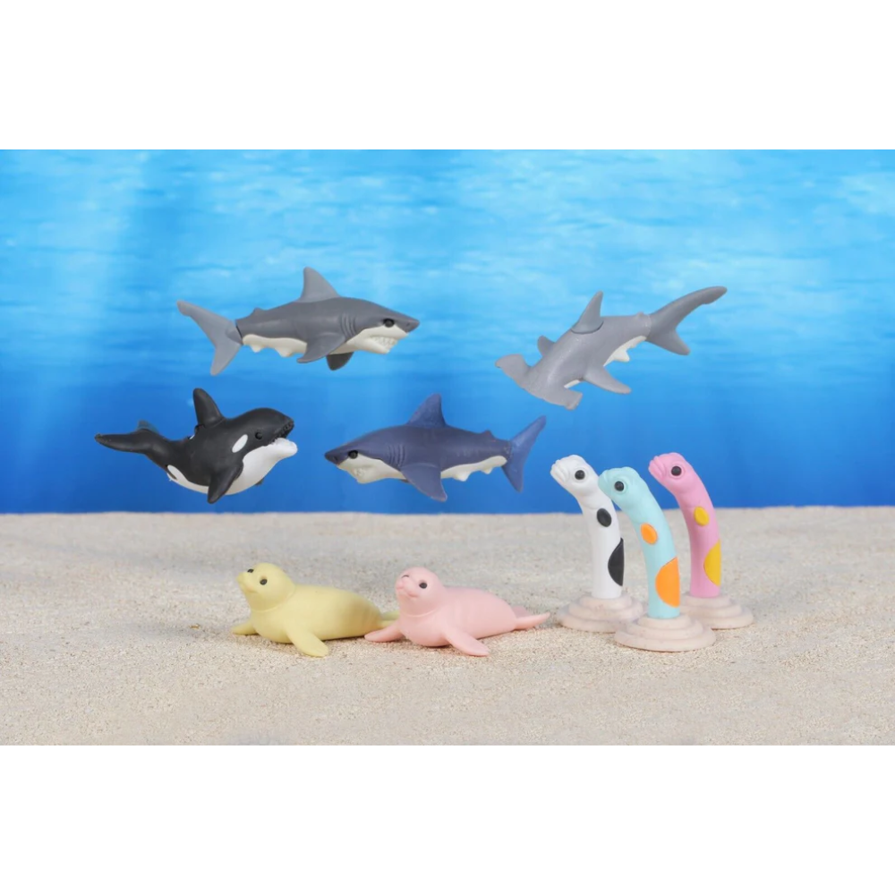 Iwako Japanese Puzzle Eraser - Sea Animals 2