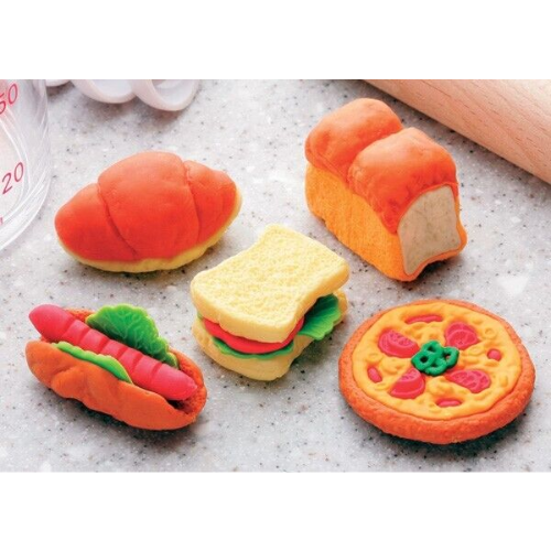 Iwako Japanese Puzzle Eraser - Bakery & Fast Food