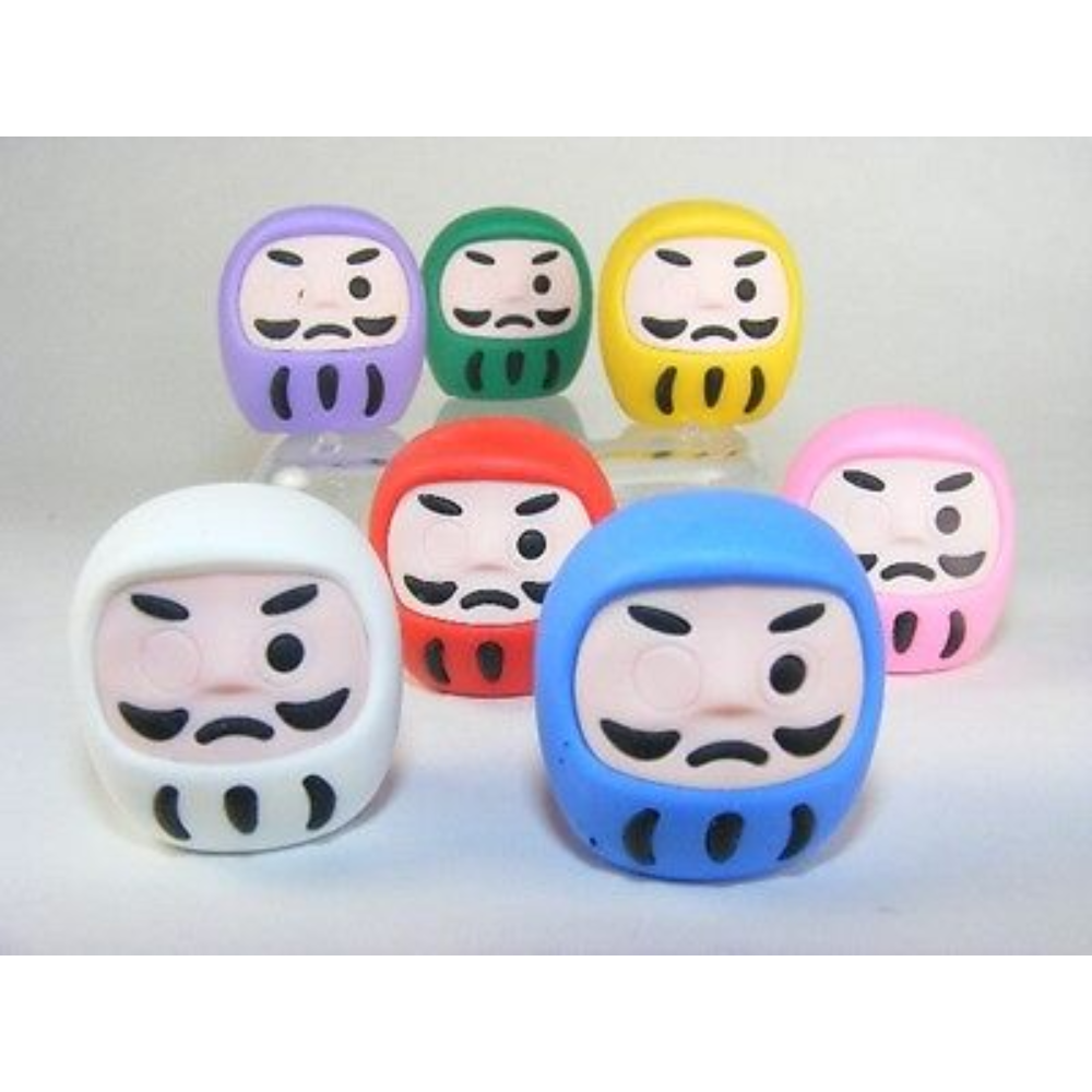Iwako Japanese Culture - Good Luck Lucky Daruma Puzzle Eraser