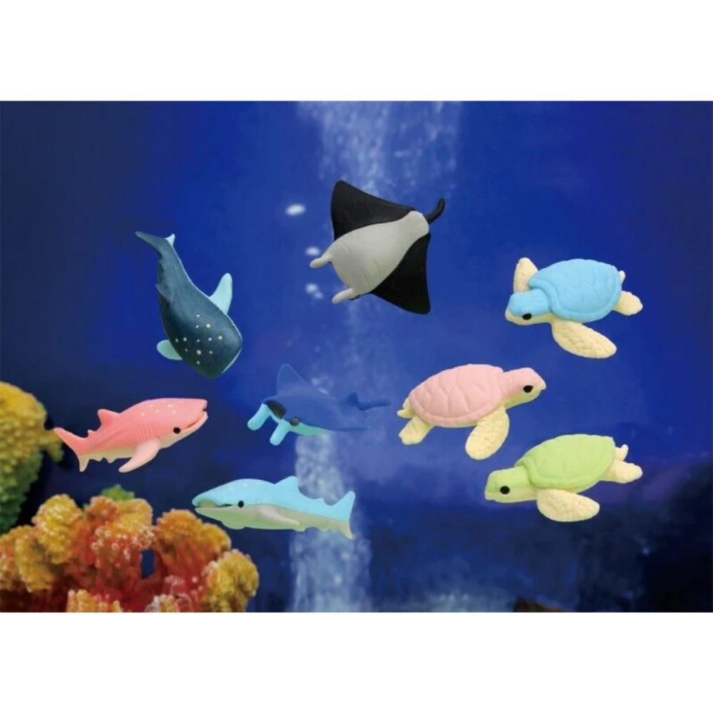 Iwako Japanese Puzzle Eraser - Sea Animals