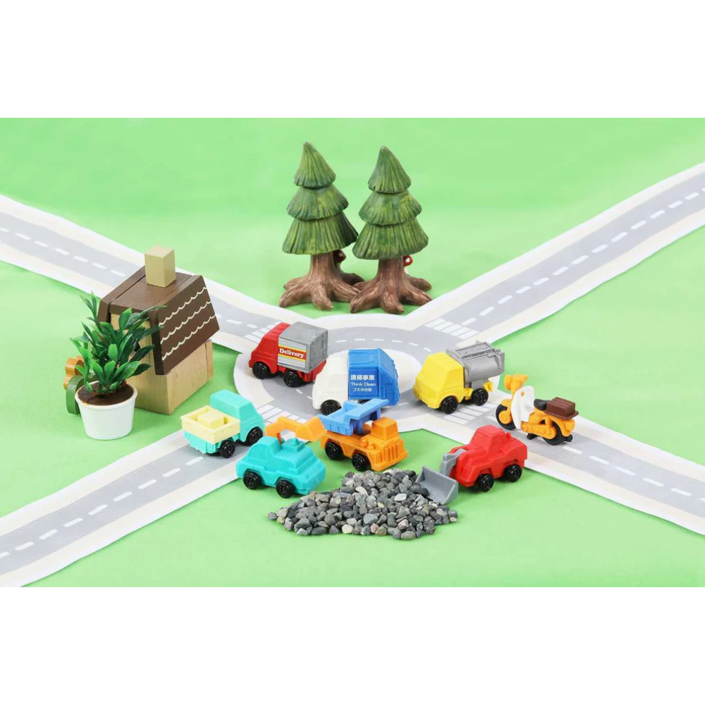 Iwako Japanese Puzzle Eraser - Service Vehicle