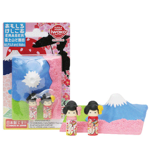 10 Packs IWAKO Blister Set - Mount Fuji & Maiko