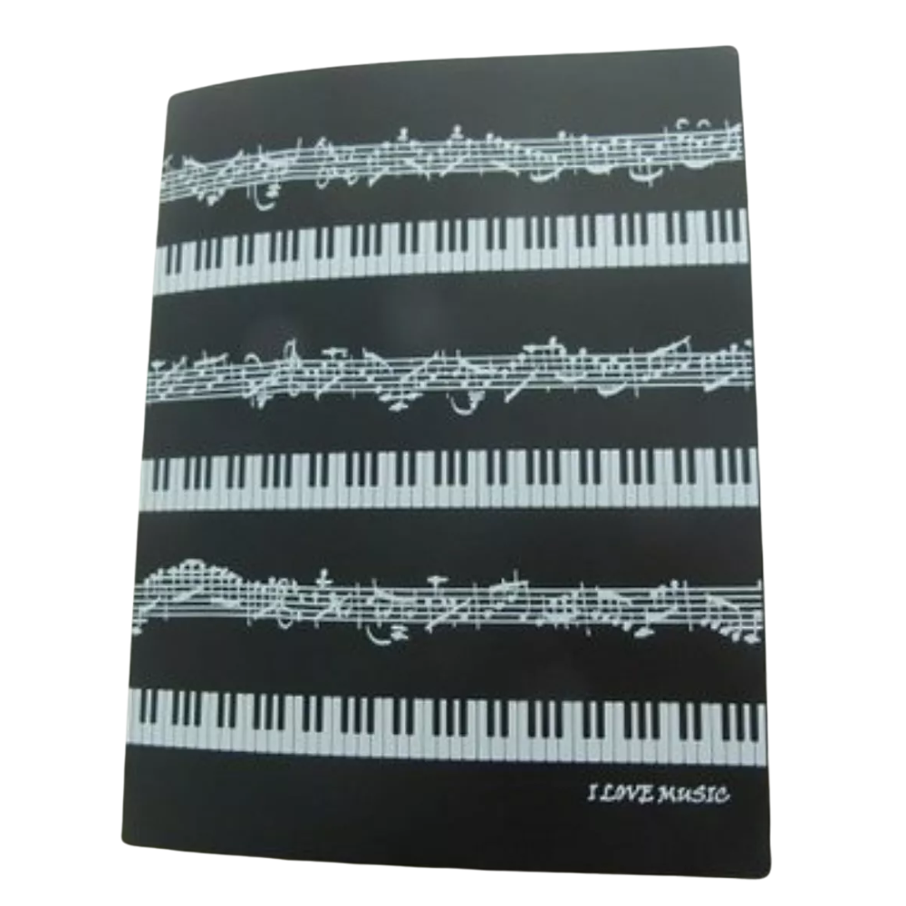 Music Themed 40 pockets A4 Display Folder Document Folder