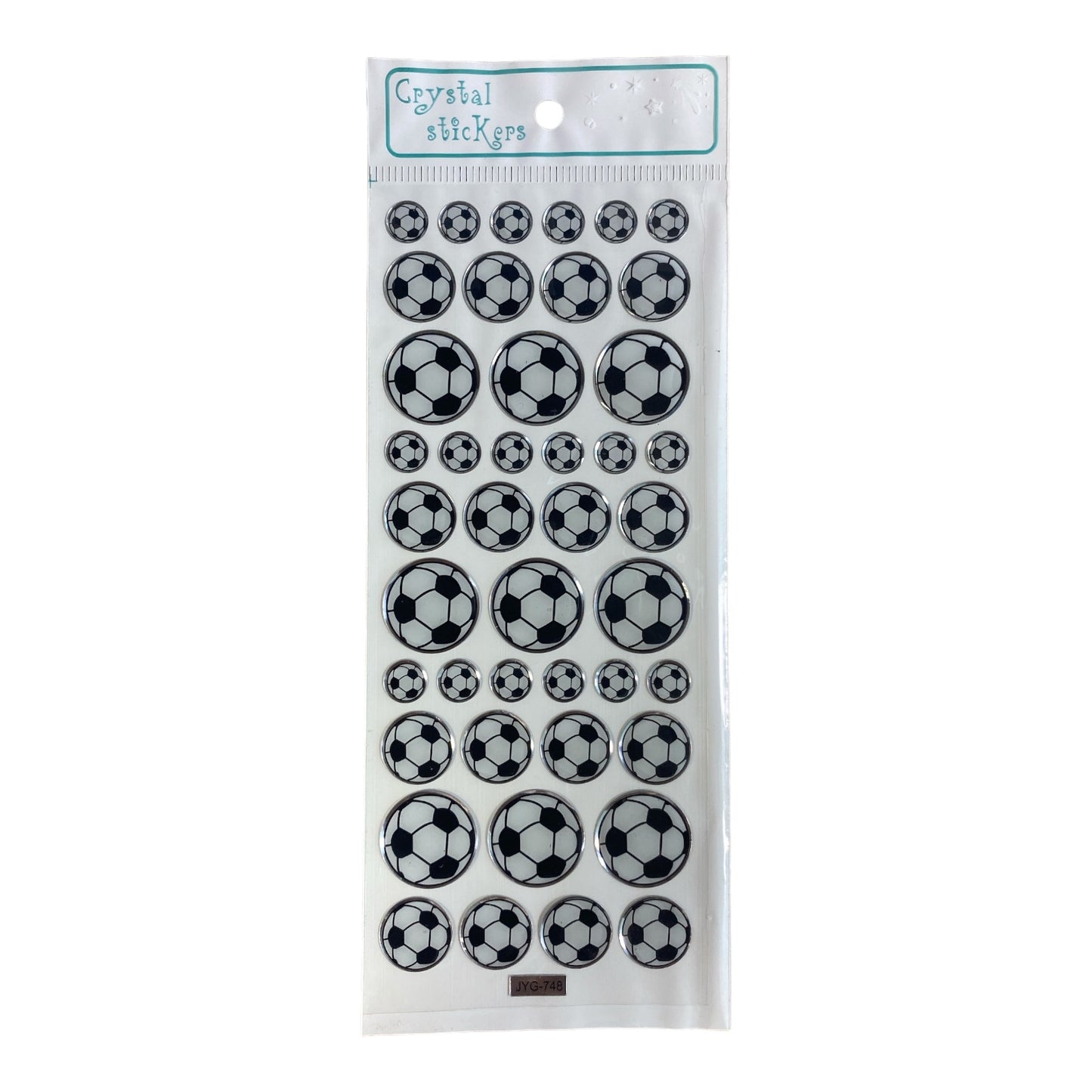 Cute Gel Stickers - Football