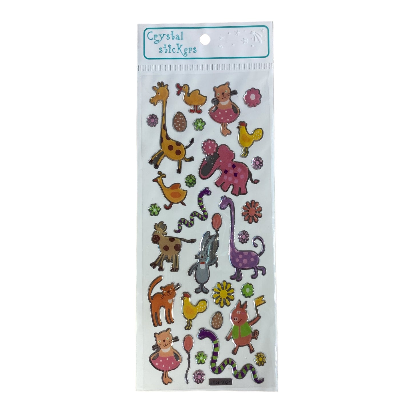Cute Gel Stickers - Animals 2