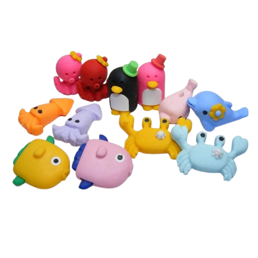 DREAM Japanese Puzzle Eraser - Sea Animals