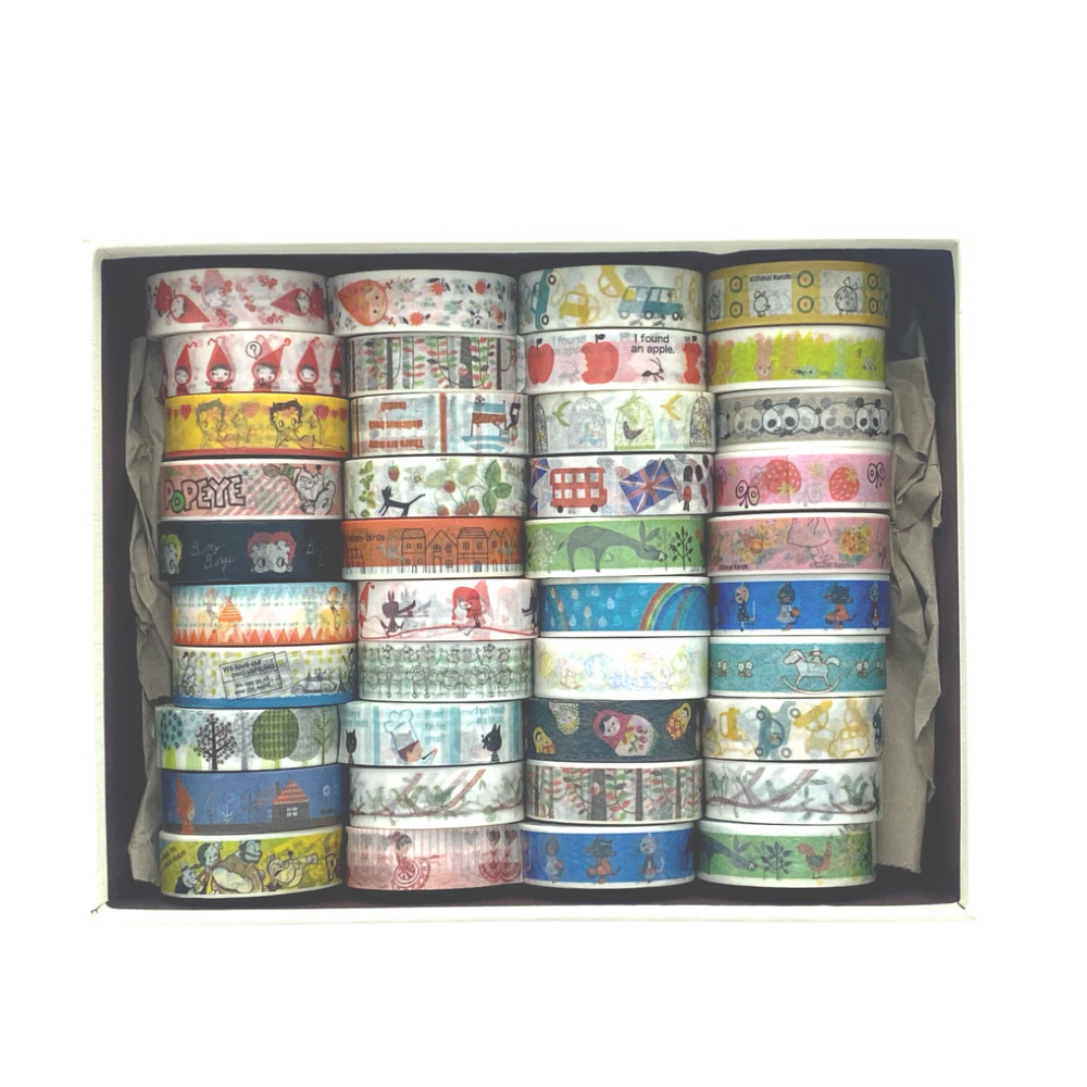 Shinzi Katoh Washi Tape Masking Adhesive 15mm x 10m for Art & Craft