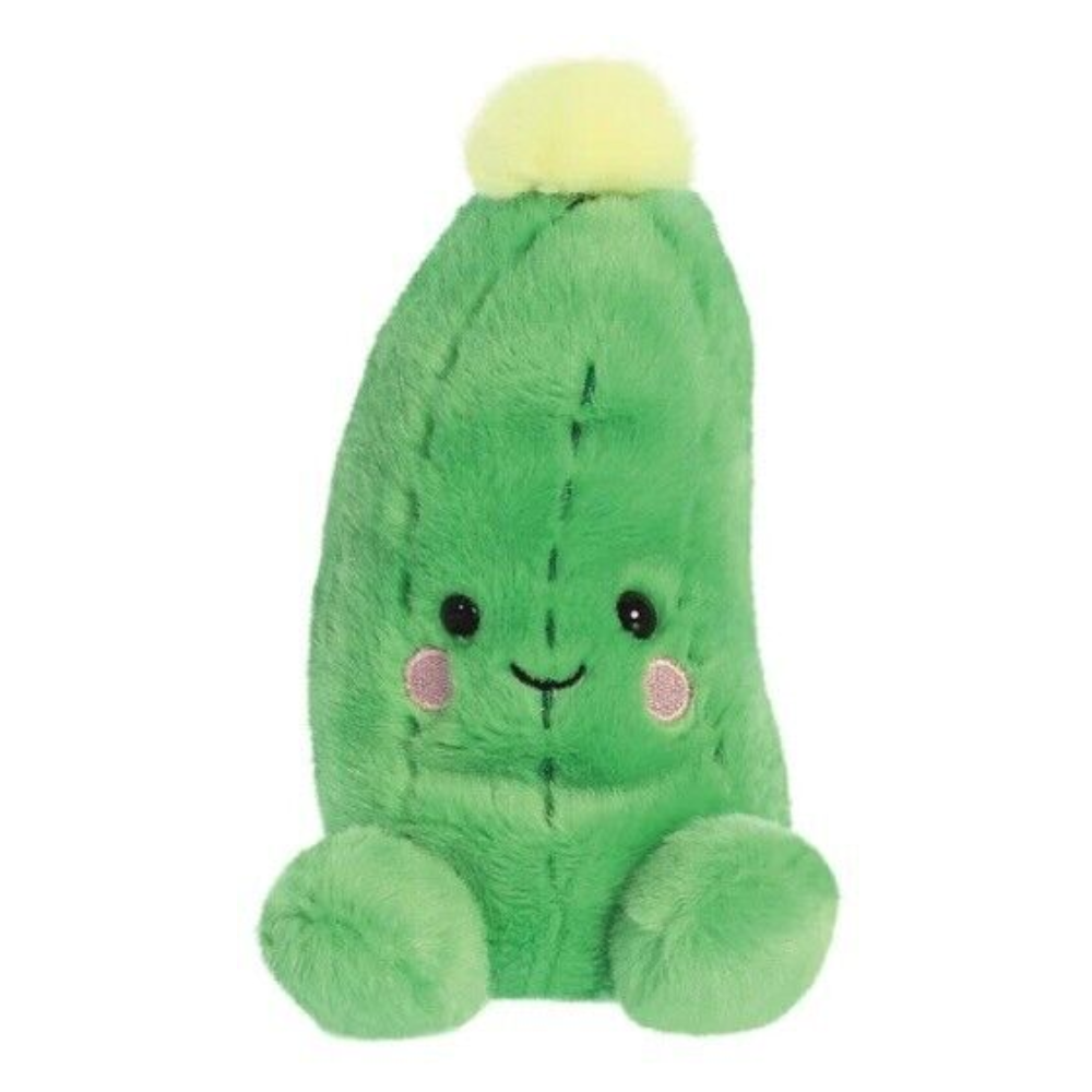 Palm Pal Dillian Cucumber 5 in Soft Plush Toy Cuddly Kids Children Soft Toys