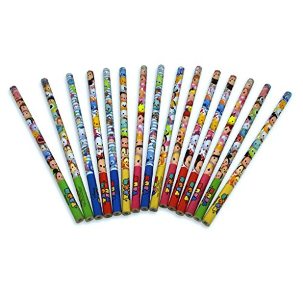 PartyErasers Tsum Tsum 15 Pencils (5 Design x 3 each)