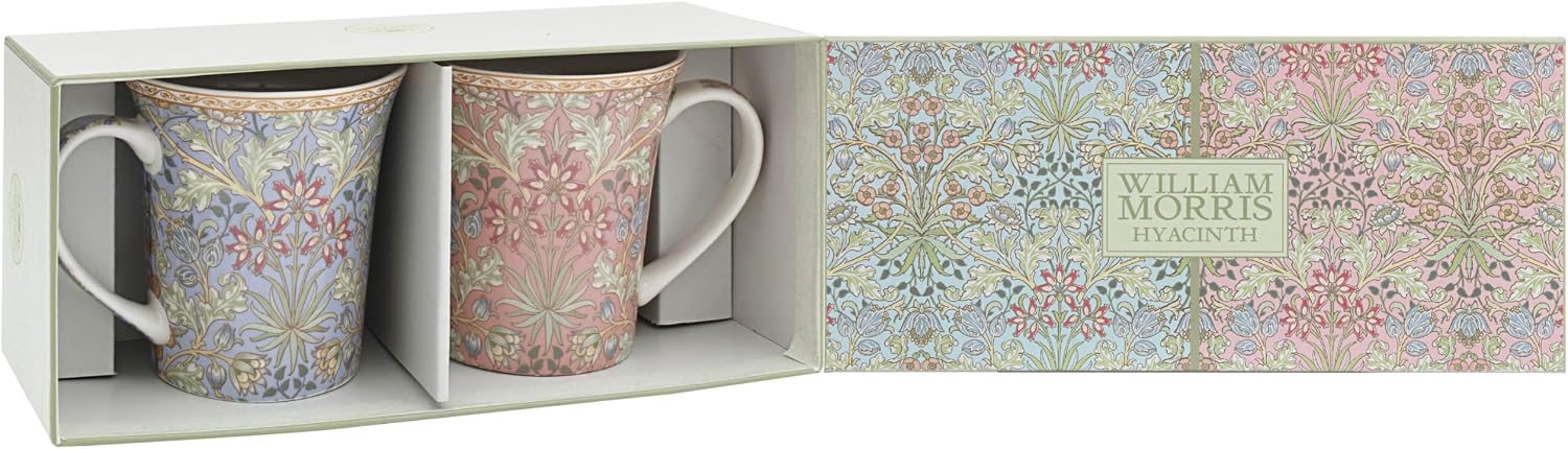 William Morris Hyacinth Mugs (Set of 2)