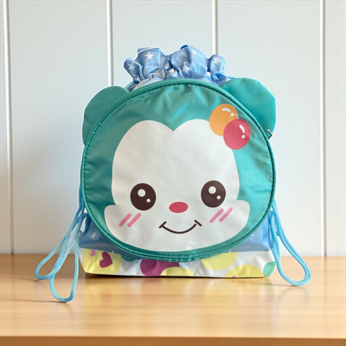 Cartoon Kids Cute Drawstring Bag School Swimming Sports Activities Travel - PartyErasers