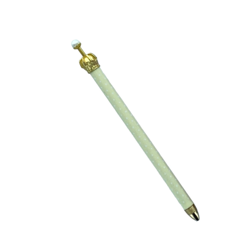 Golden Crown with Pearl Top 0.5mm Mechanical Pencils (3pcs)