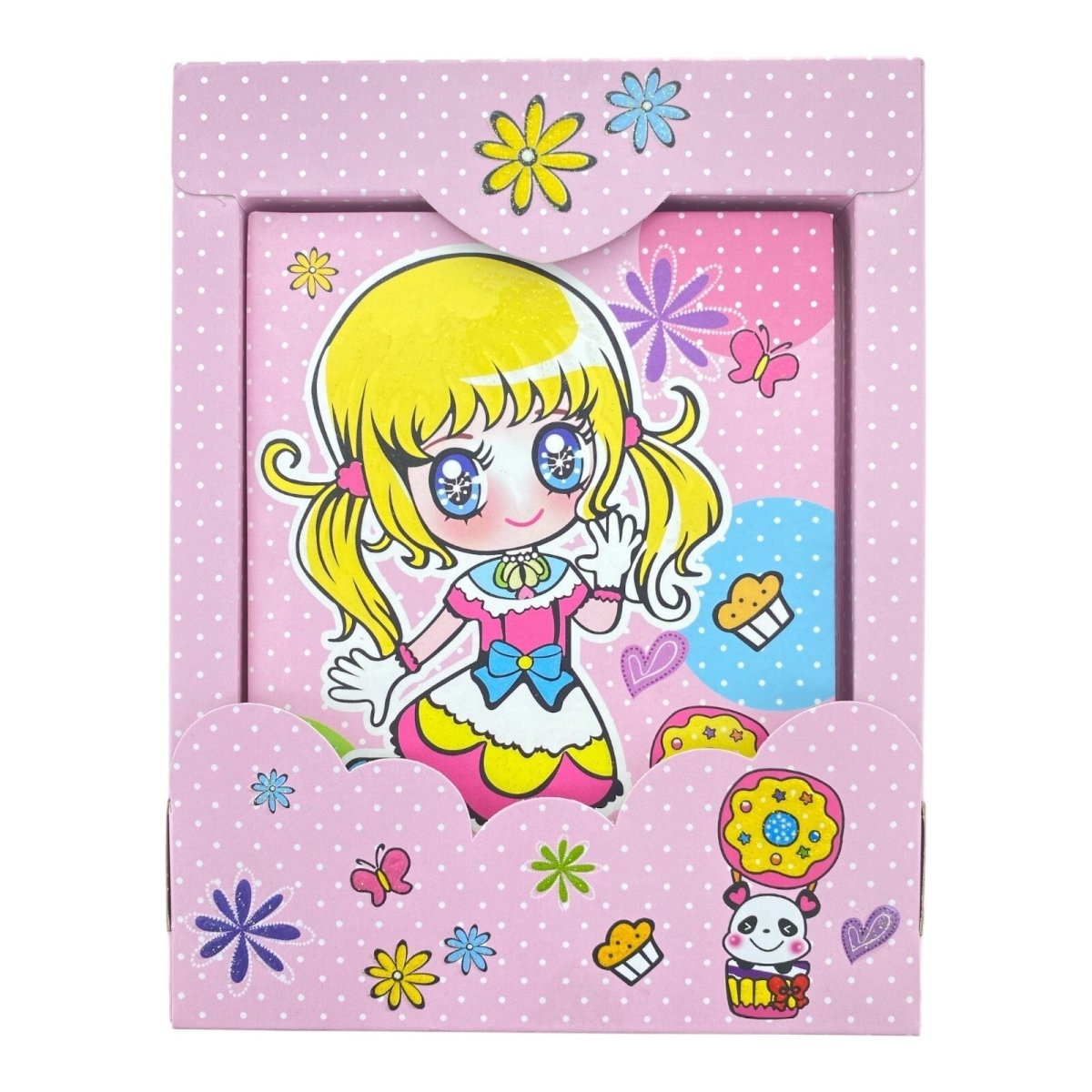 Cute Anime Girl Notebook/Diary/Journal Box Set - PartyErasers