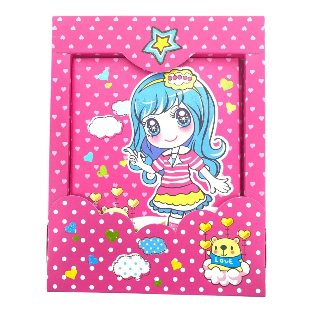 Cute Anime Girl Notebook/Diary/Journal Box Set - PartyErasers