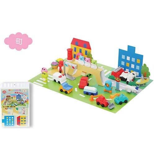 DIY Play Ground Themes Paper Card for Iwako Erasers Display - PartyErasers
