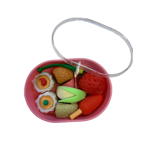 DREAM Japanese Puzzle Eraser - Bento Erasers Box Set (3 selections) - PartyErasers