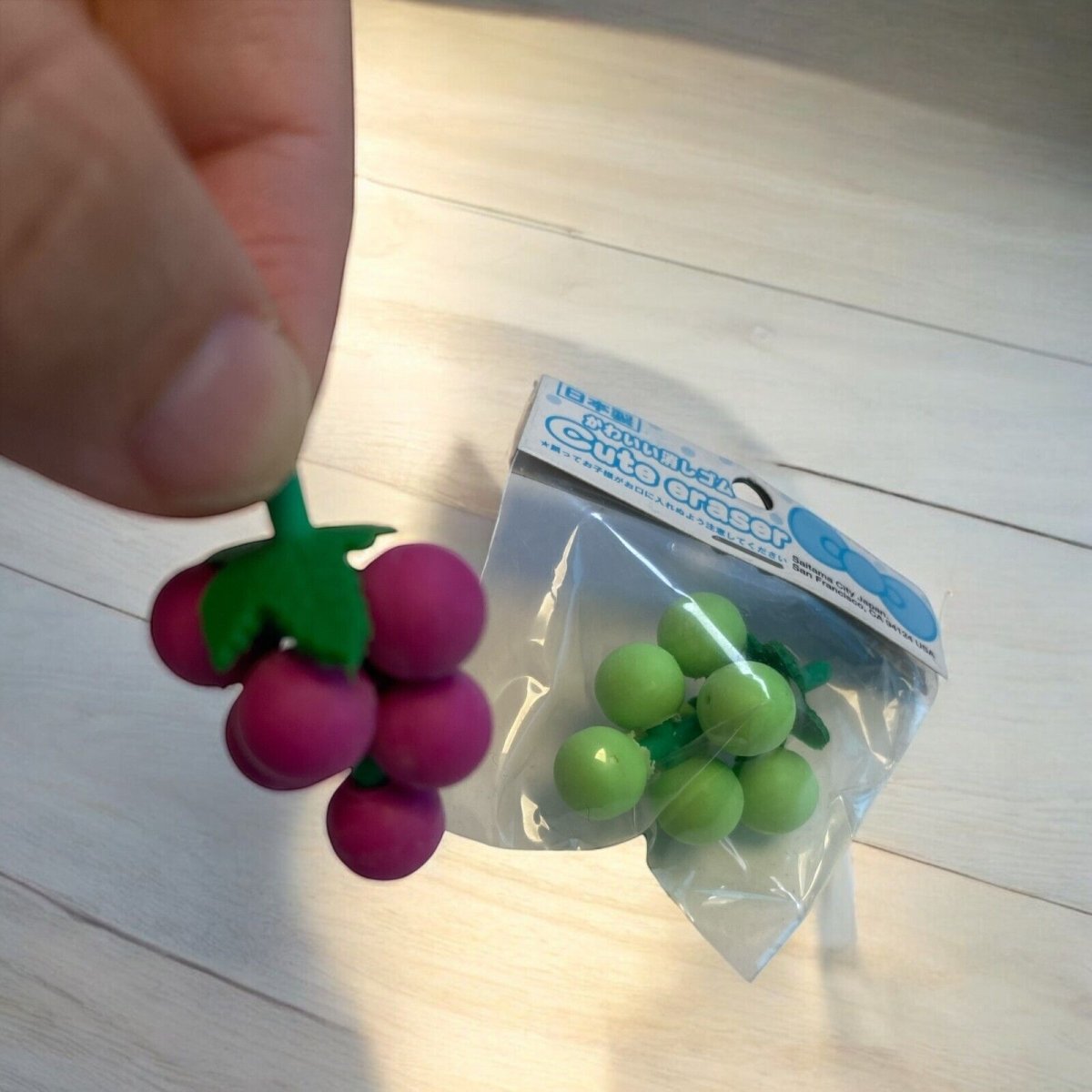 Dream Japanese Puzzle Eraser Cherry, Grapes, Banana, Orange, Strawberry - PartyErasers