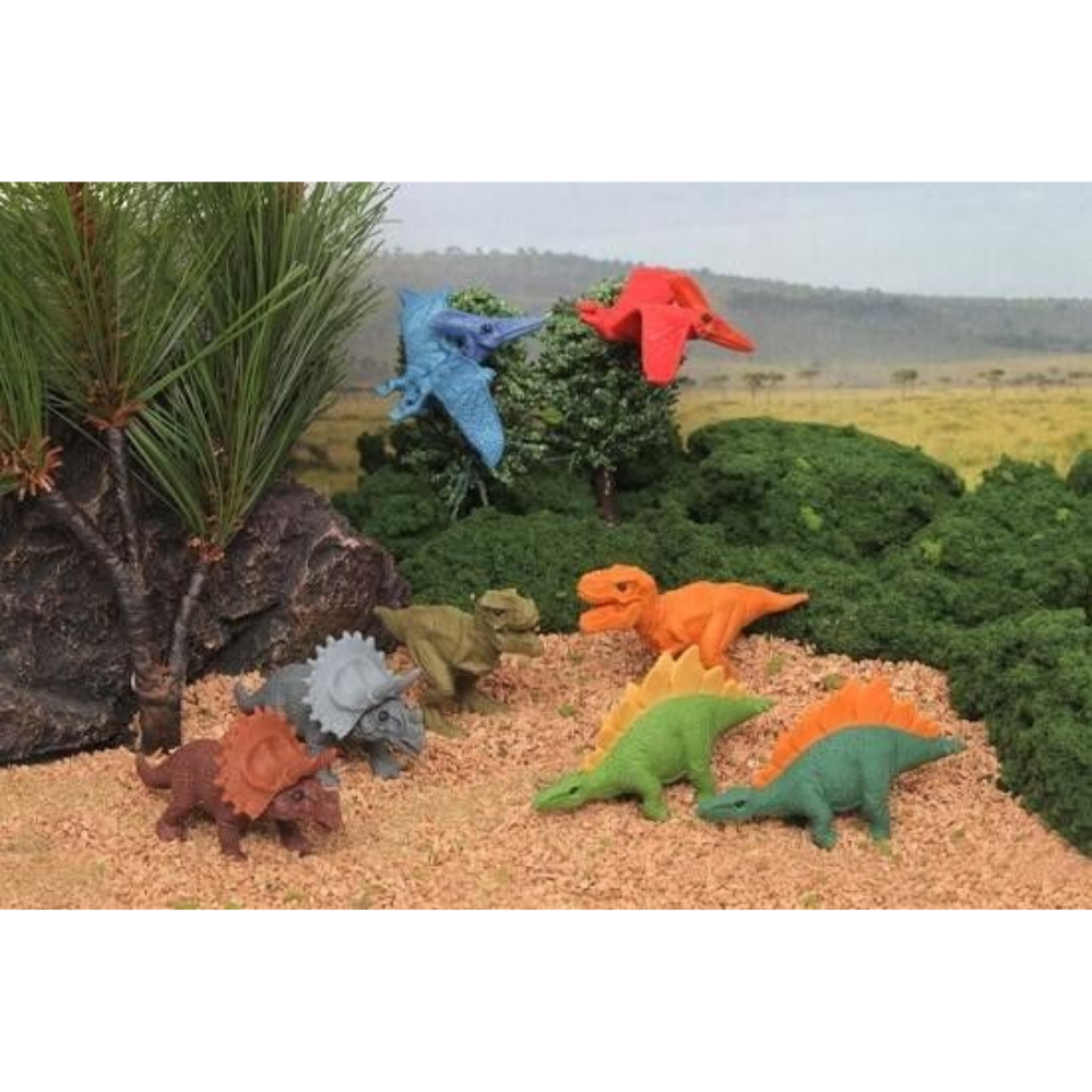 Iwako Japanese Puzzle Eraser - Dinosaur 1