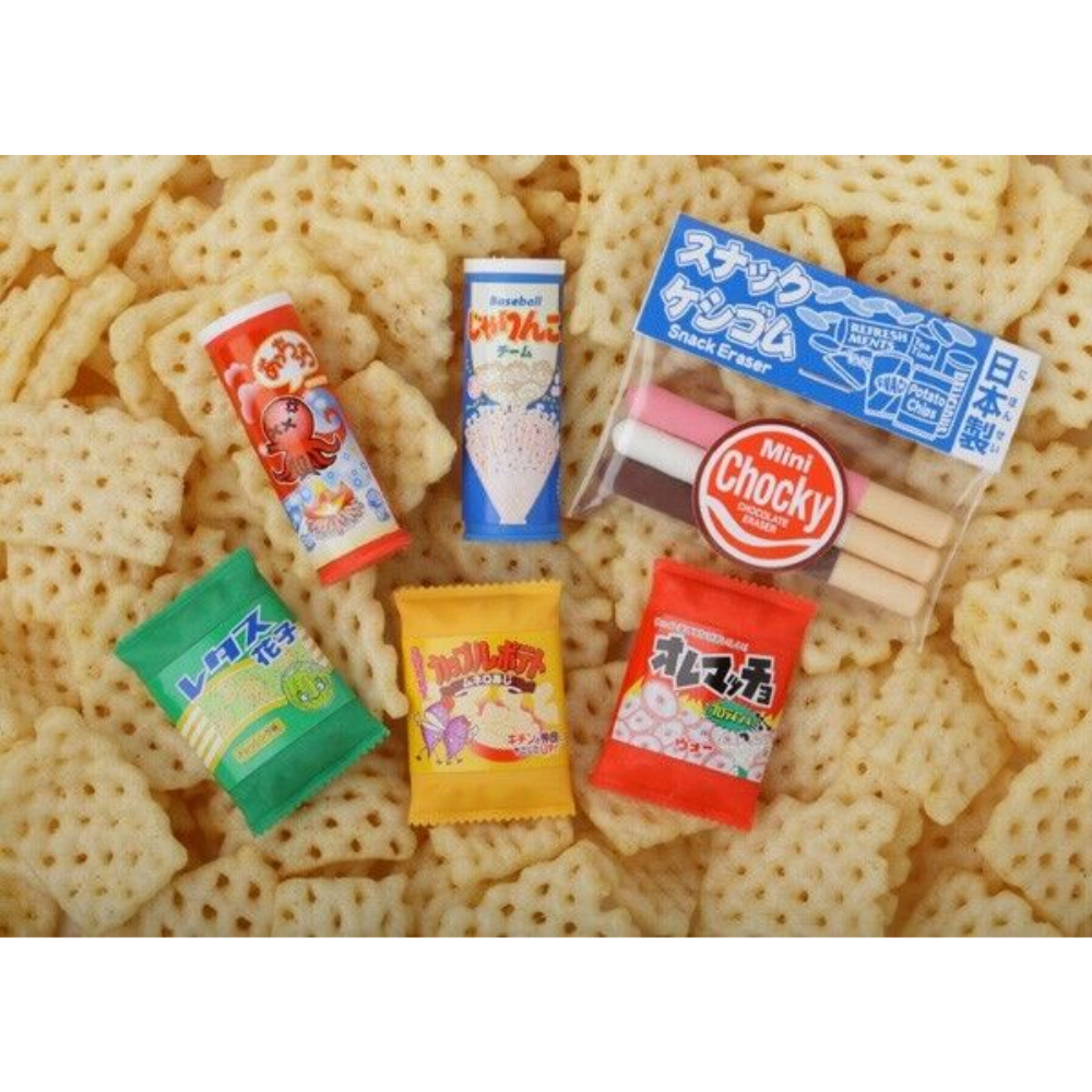 Iwako Japanese Puzzle Eraser - Snacks and drinks