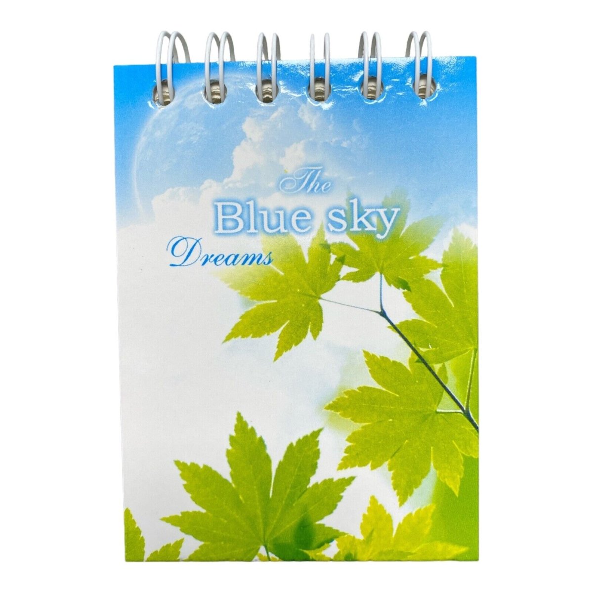 Floral & Nature Spiral bound Ruled Note Pad Notebook 120 sheets per pack - PartyErasers