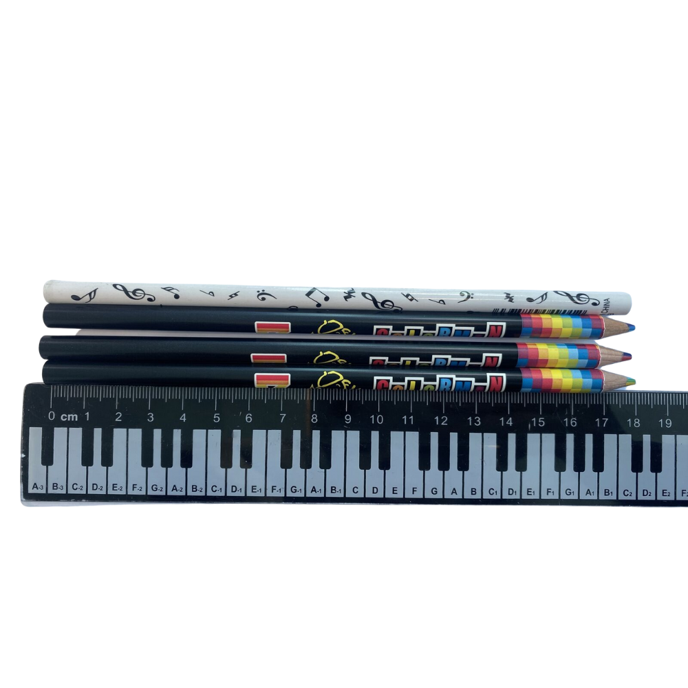 7 in 1 rainbow colour leads & black lead in one Pencil (3 pencils) from Japan