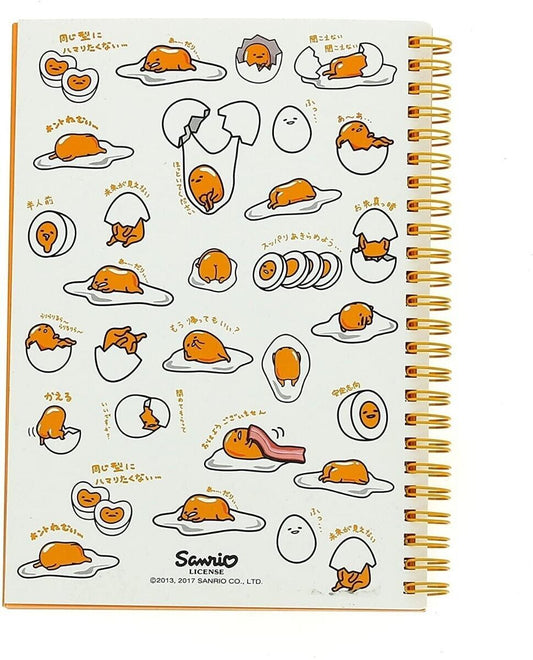 Gudetama A5 Notebook - PartyErasers
