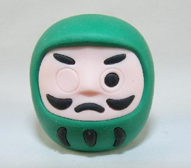 Iwako Japanese Culture - Good Luck Lucky Daruma Puzzle Eraser - PartyErasers