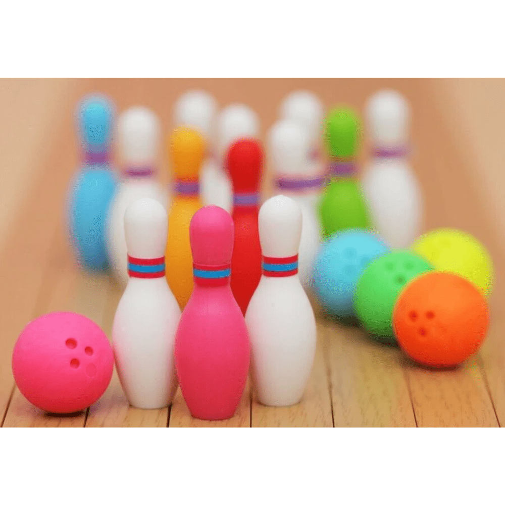 Iwako Japanese Puzzle Eraser - Bowling - PartyErasers