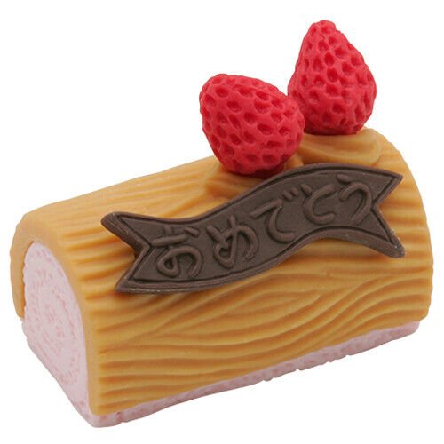 Iwako Japanese Puzzle Eraser - Cake, Cream Puff and Fruit Tart - PartyErasers