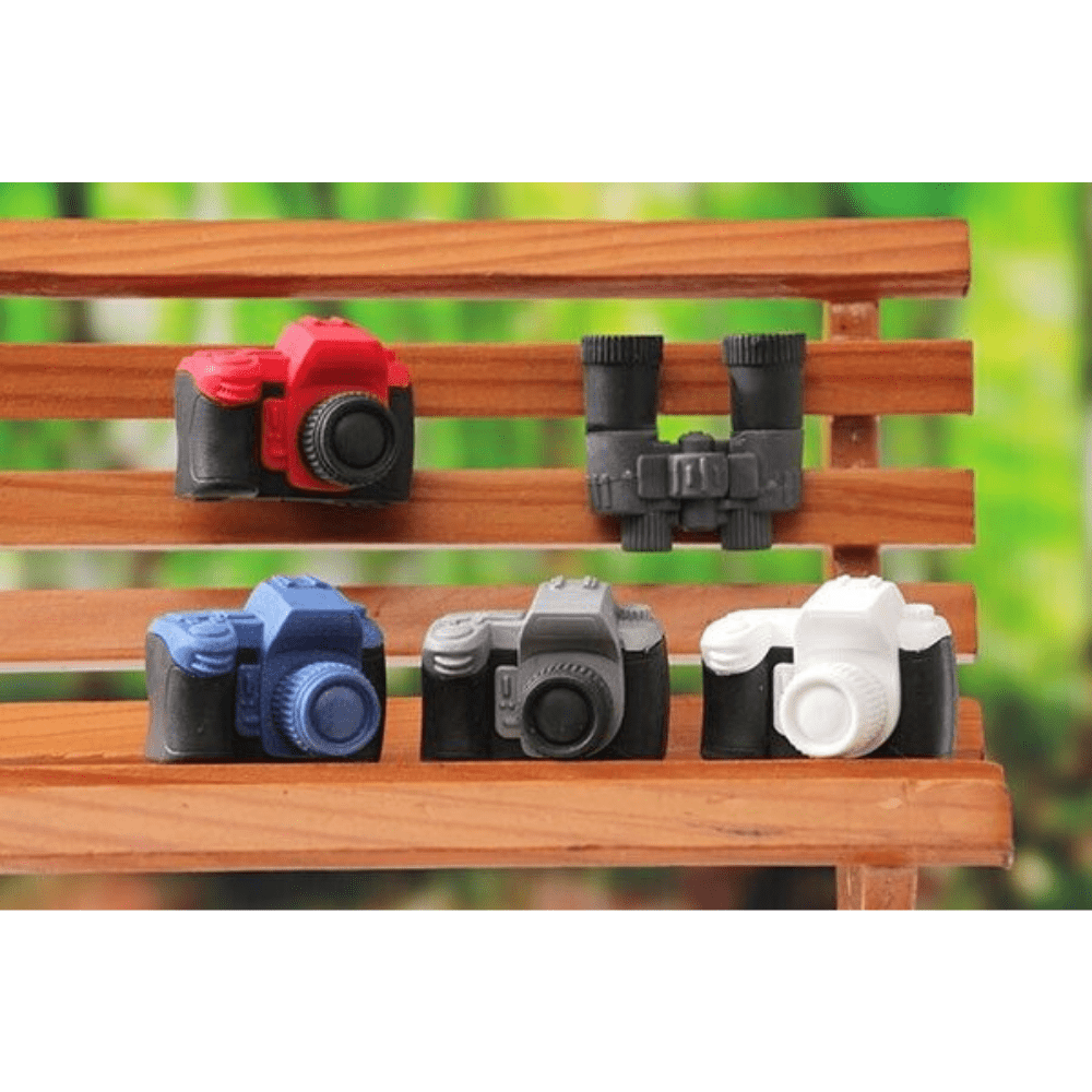 Iwako Japanese Puzzle Eraser - Camera and Binocular - PartyErasers