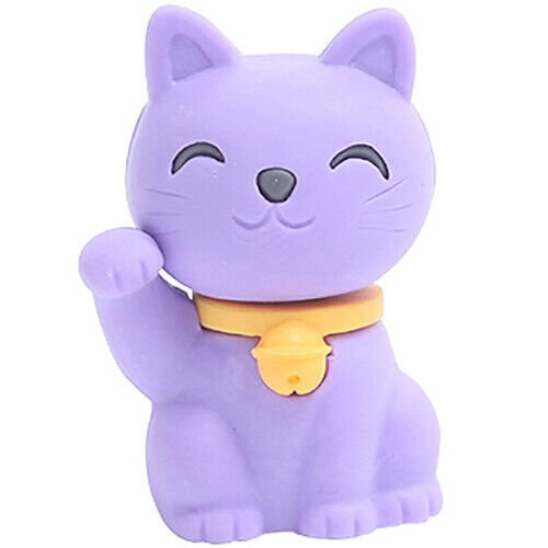 Iwako Japanese Puzzle Eraser - Japanese Maneki Neko Lucky Cat - PartyErasers