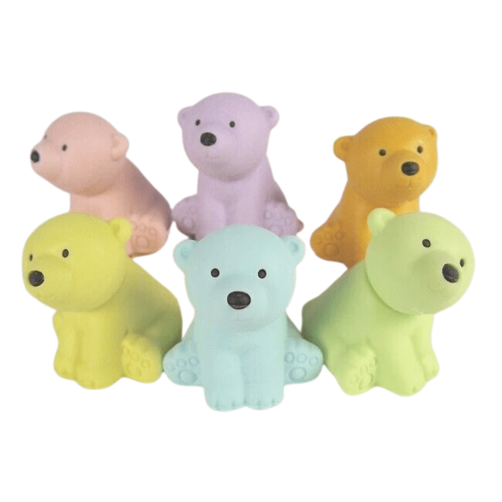 Iwako Japanese Puzzle Eraser - Polar Bear (special colours) - PartyErasers