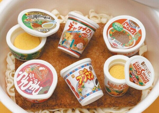 Iwako Japanese Puzzle Eraser - Ramen Instant Cup Noodles - PartyErasers