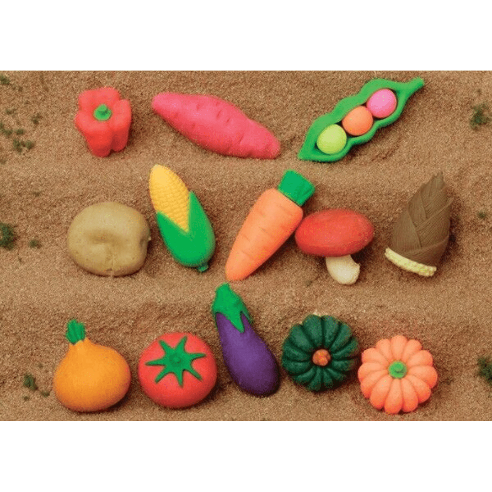 Iwako Japanese Puzzle Eraser - Vegetables - PartyErasers