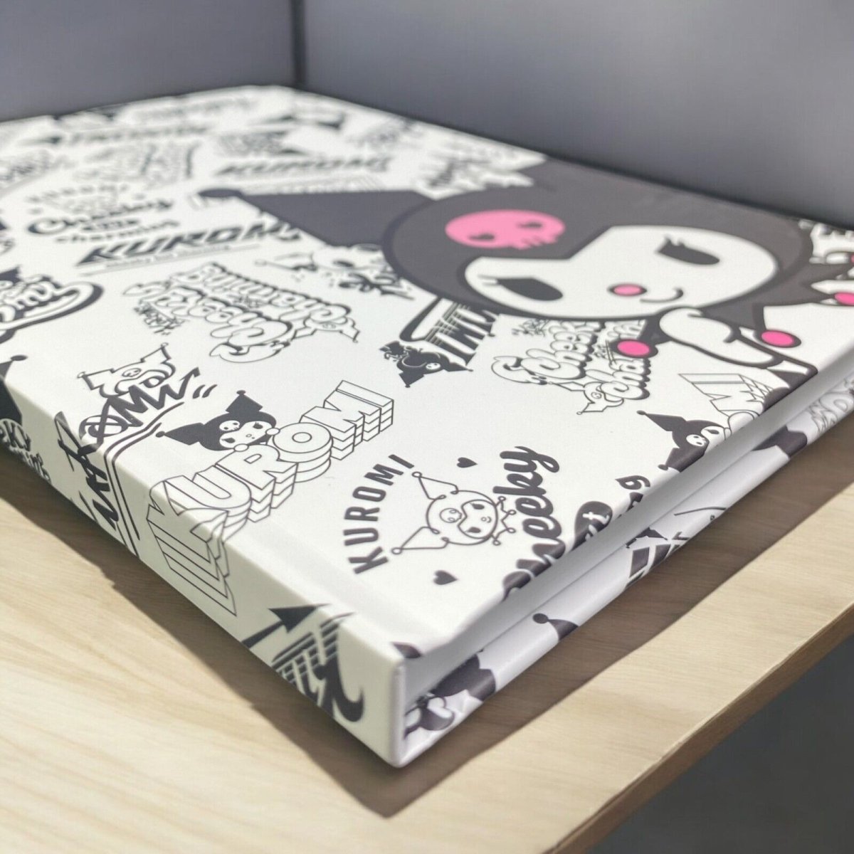 Kuromi A5 Casebound Notebook - 80 Pages - PartyErasers