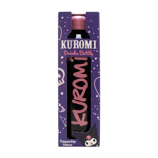 Kuromi Steel Bottle 700ml - PartyErasers