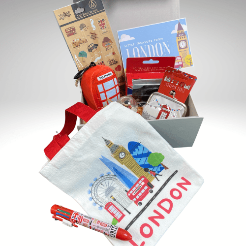 Little London Treasures – London Souvenir Gift Hamper for Kids - PartyErasers