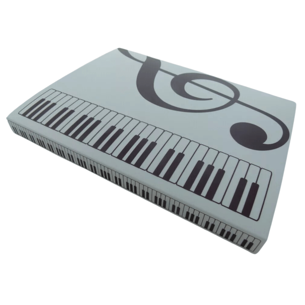 Music Themed 40 pockets A4 Display Folder Document Folder - PartyErasers