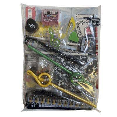 Music Themed Little Things for Christmas Advent Calendar/Party Bag/Stocking F... - PartyErasers