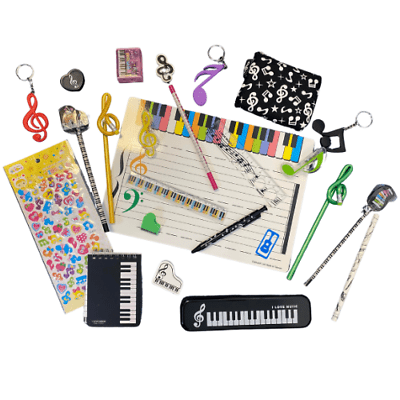 Music Themed Little Things for Christmas Advent Calendar/Party Bag/Stocking F... - PartyErasers