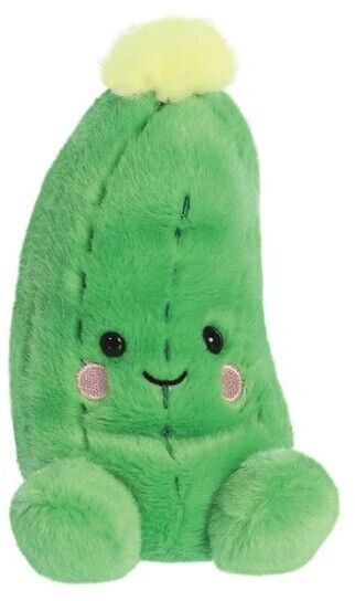 Palm Pal Dillian Cucumber 5 in Soft Plush Toy Cuddly Kids Children Soft Toys - PartyErasers