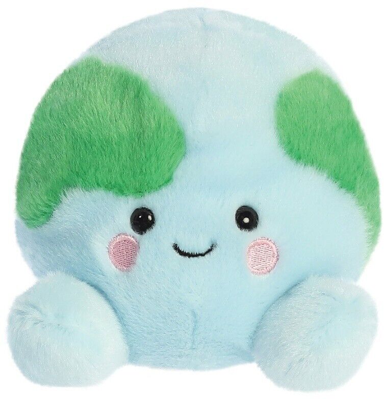 Palm Pal Eve the Earth 5 inch Soft Plush Toy Cuddly Kids Children Soft Toys - PartyErasers