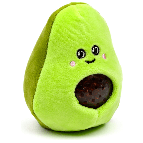 Queasy Squeezies Avocado Plush Squeezy Toy - PartyErasers