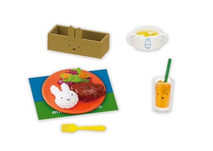 Re - Ment Miffy Little Café 8 Boxes Miniature Figure Complete Box - PartyErasers