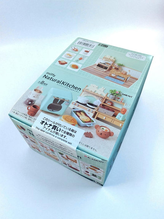 Re - Ment Miffy Natural Kitchen 8 Boxes Miniature Figure Complete Box - PartyErasers