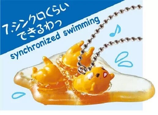 Re - Ment Miniature Gudetama Egg Olympic Sports Champion (Full set 8pcs) - PartyErasers