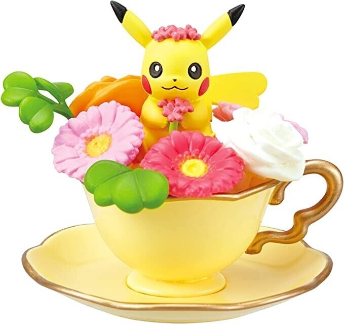 Re - Ment Pokemon Floral Cup Collections 2 (Single Box) - PartyErasers