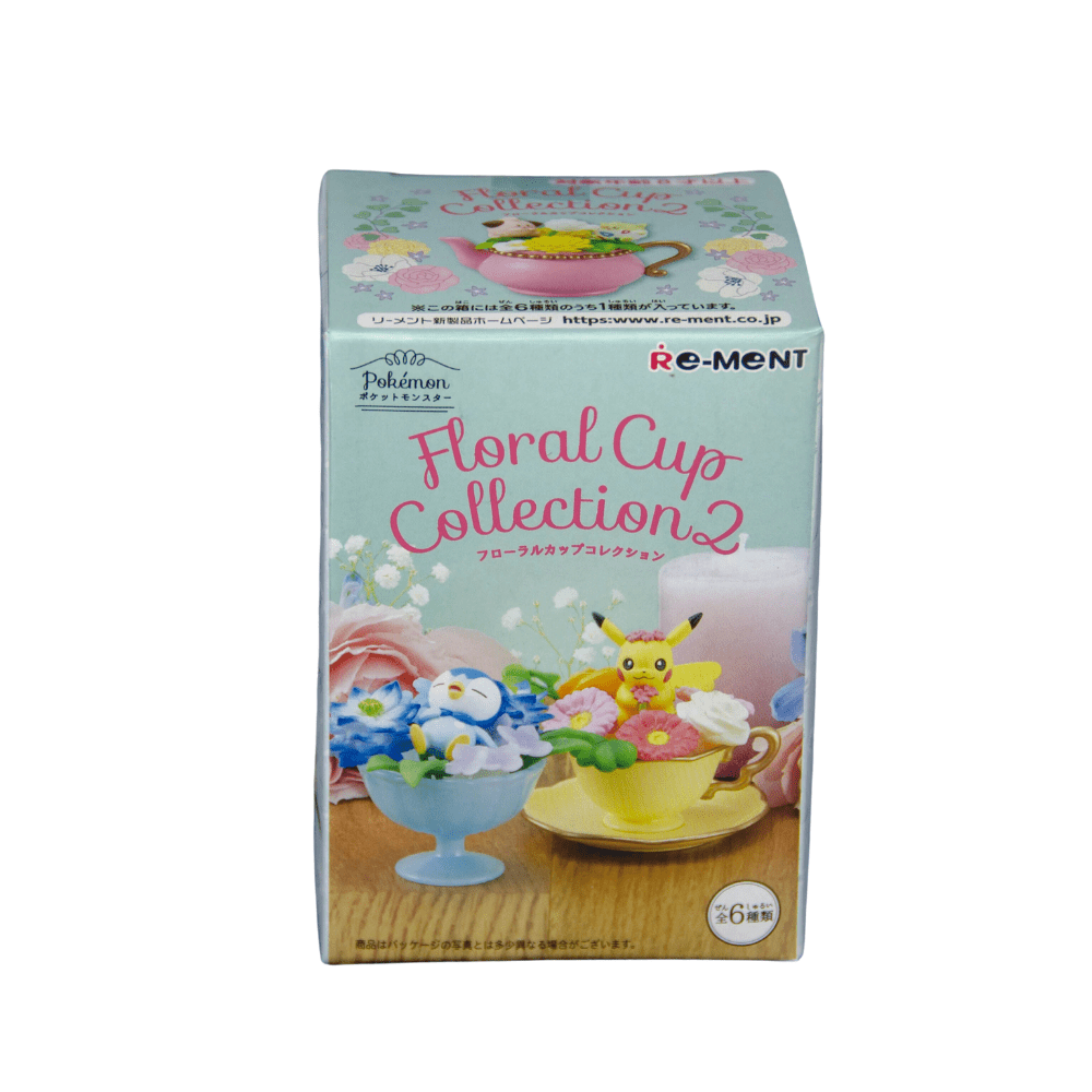 Re - Ment Pokemon Floral Cup Collections 2 (Single Box) - PartyErasers