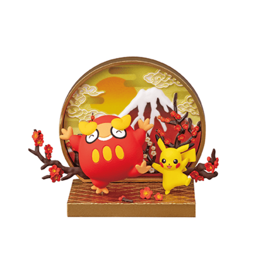 Re - Ment Pokémon Japanese Style Window (Full sets of 6) - PartyErasers